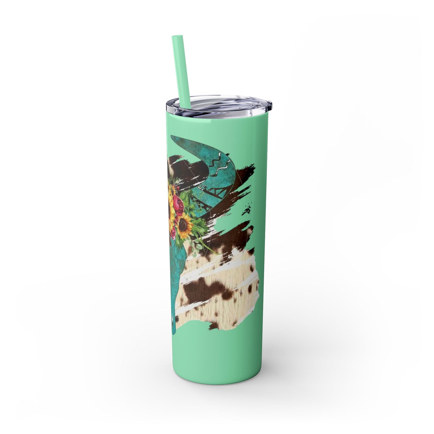 Skinny Tumbler with Straw, 20oz