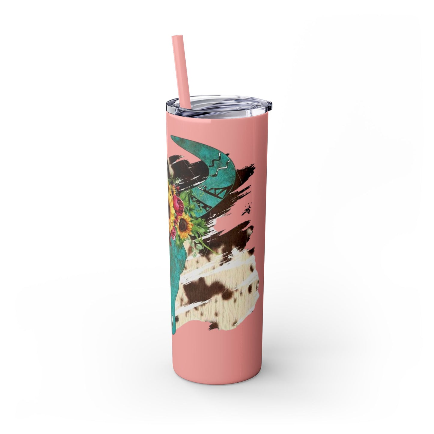 Skinny Tumbler with Straw, 20oz