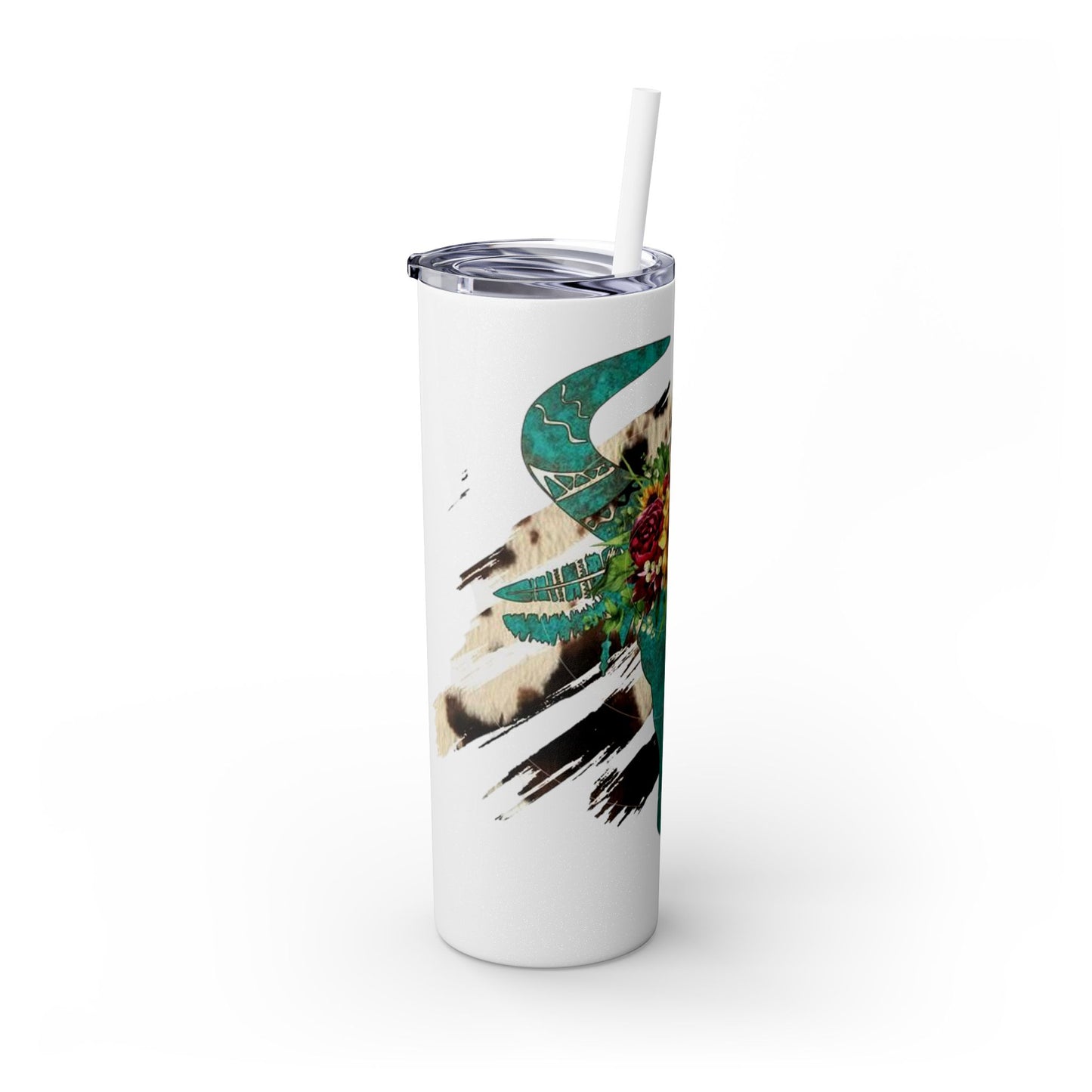 Skinny Tumbler with Straw, 20oz