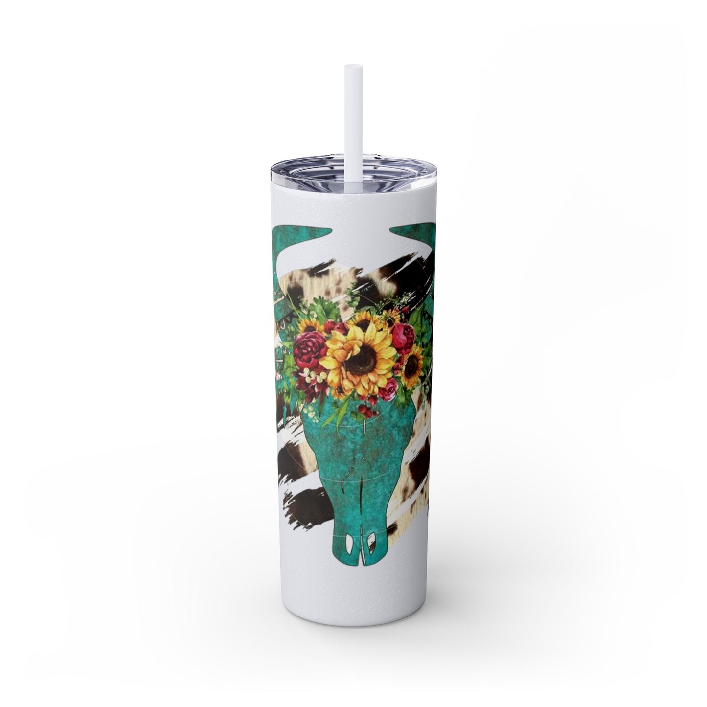 Skinny Tumbler with Straw, 20oz