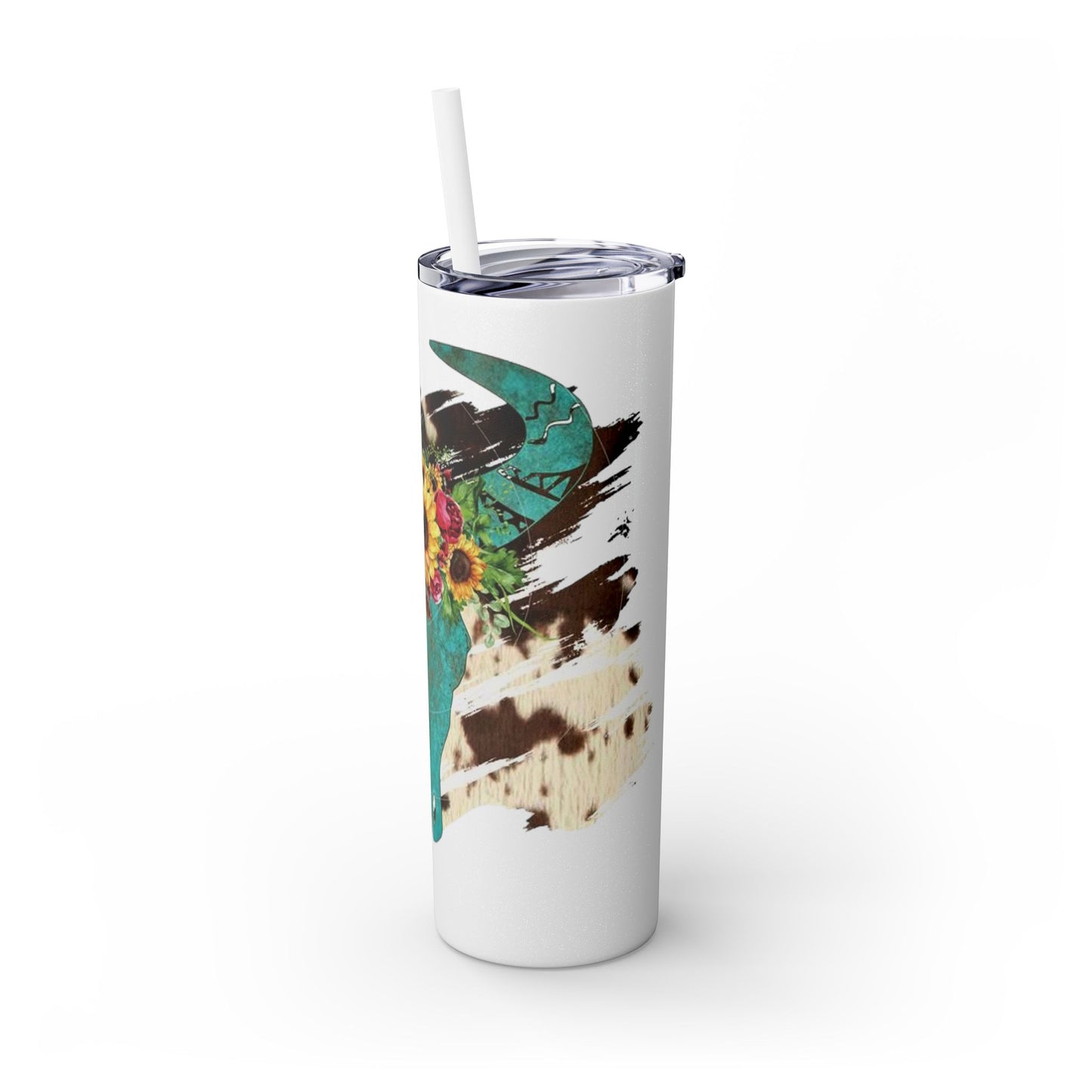 Skinny Tumbler with Straw, 20oz