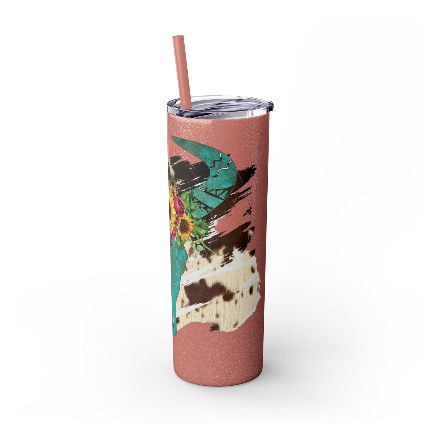 Skinny Tumbler with Straw, 20oz