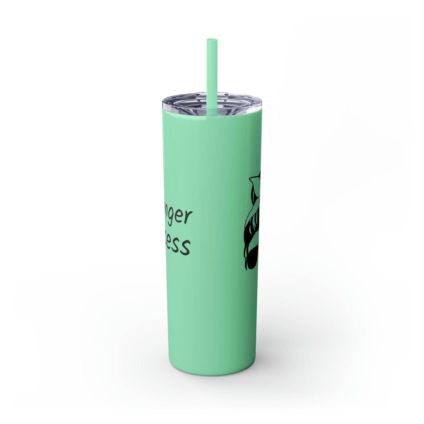 Skinny Tumbler with Straw, 20oz