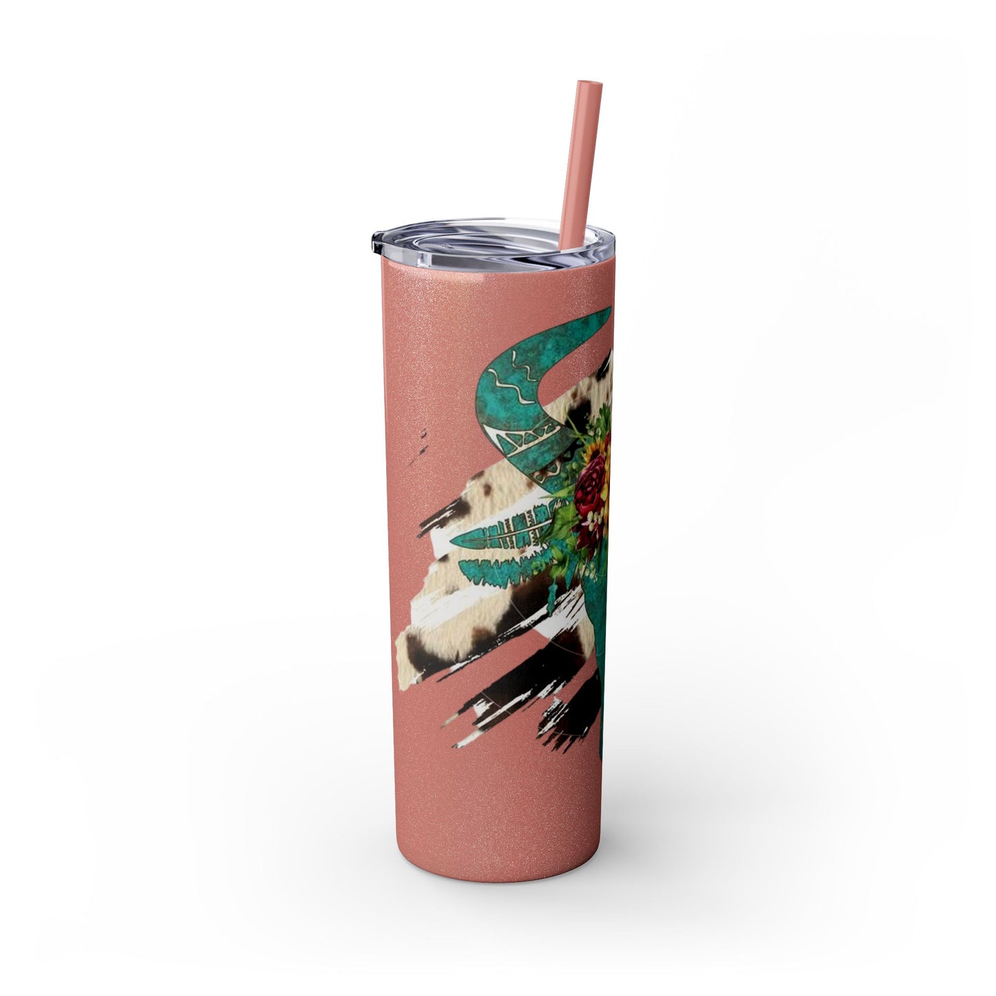 Skinny Tumbler with Straw, 20oz