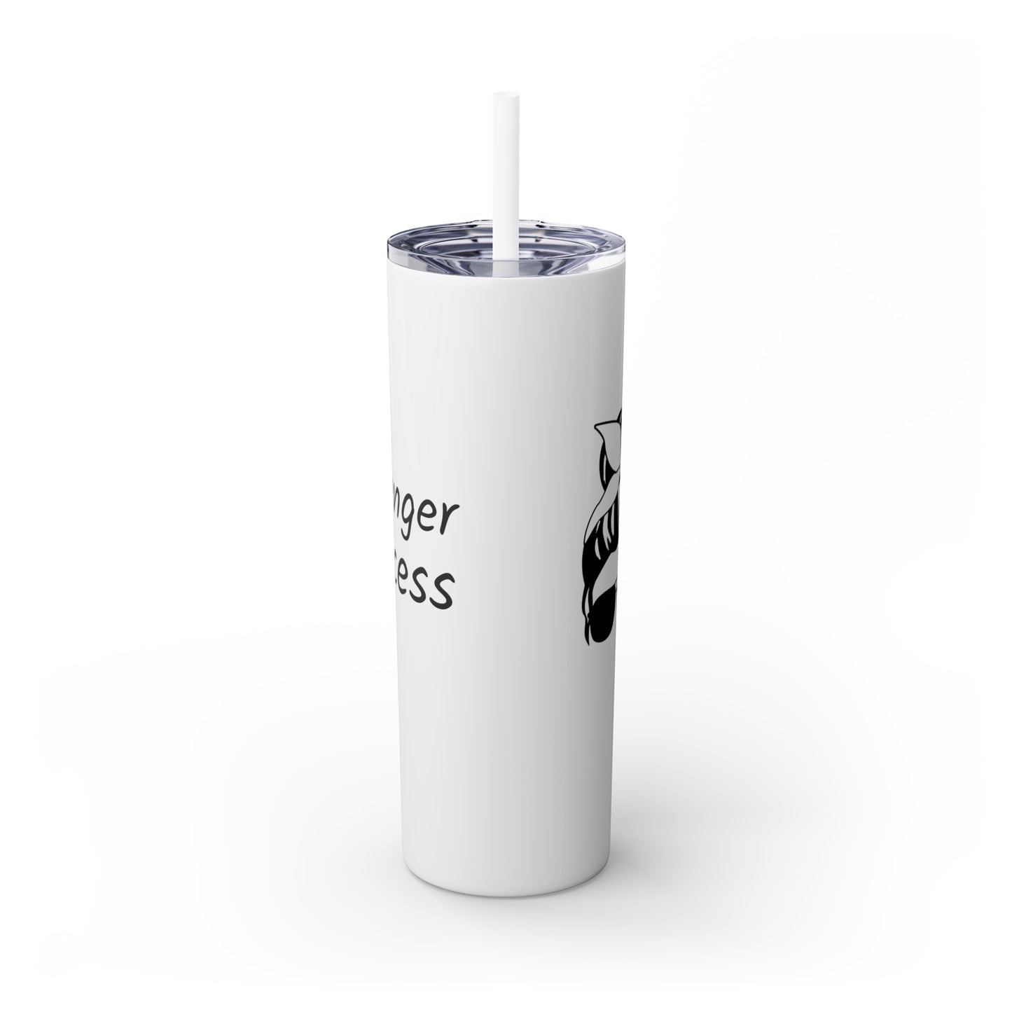 Skinny Tumbler with Straw, 20oz