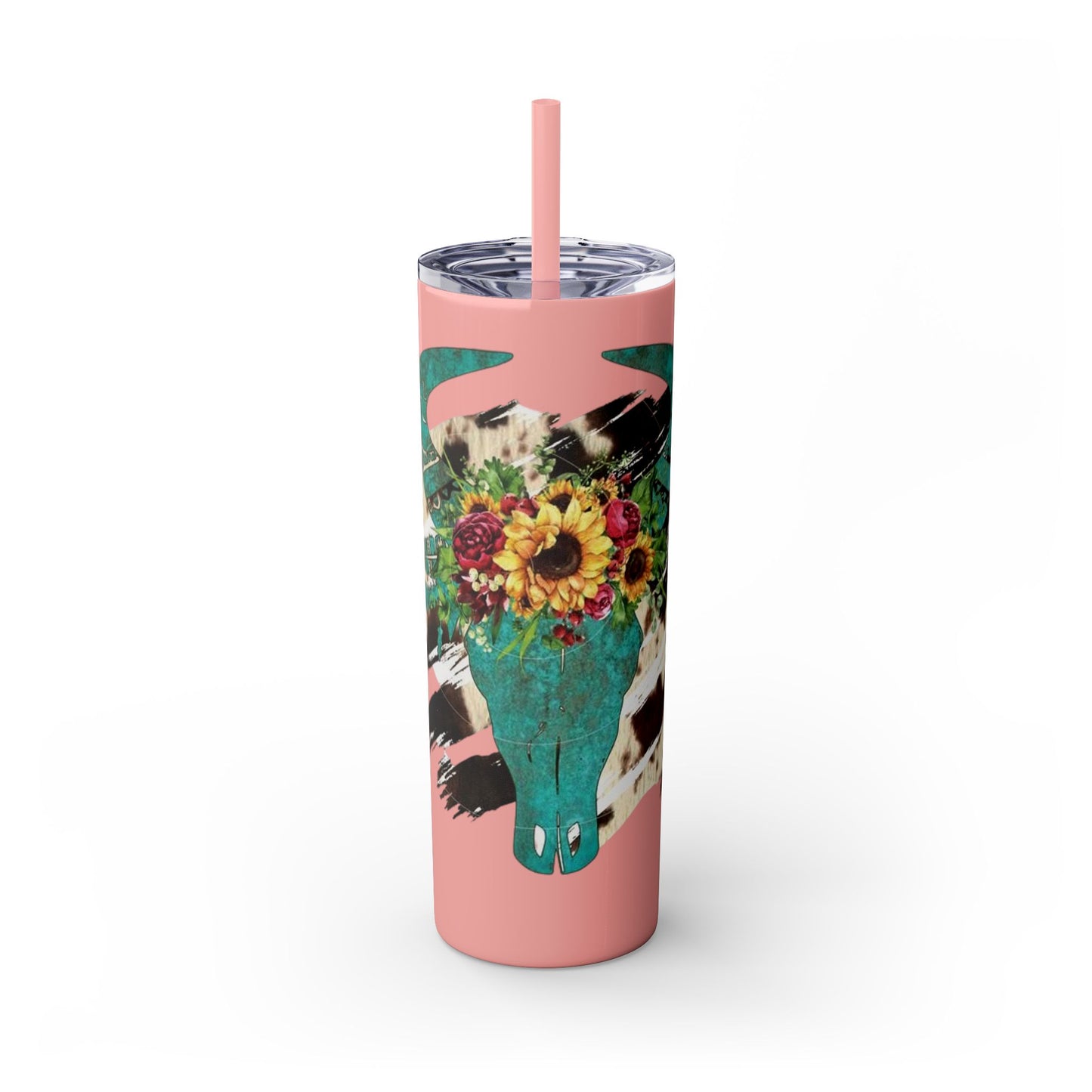 Skinny Tumbler with Straw, 20oz