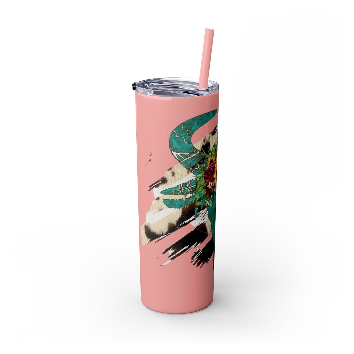 Skinny Tumbler with Straw, 20oz