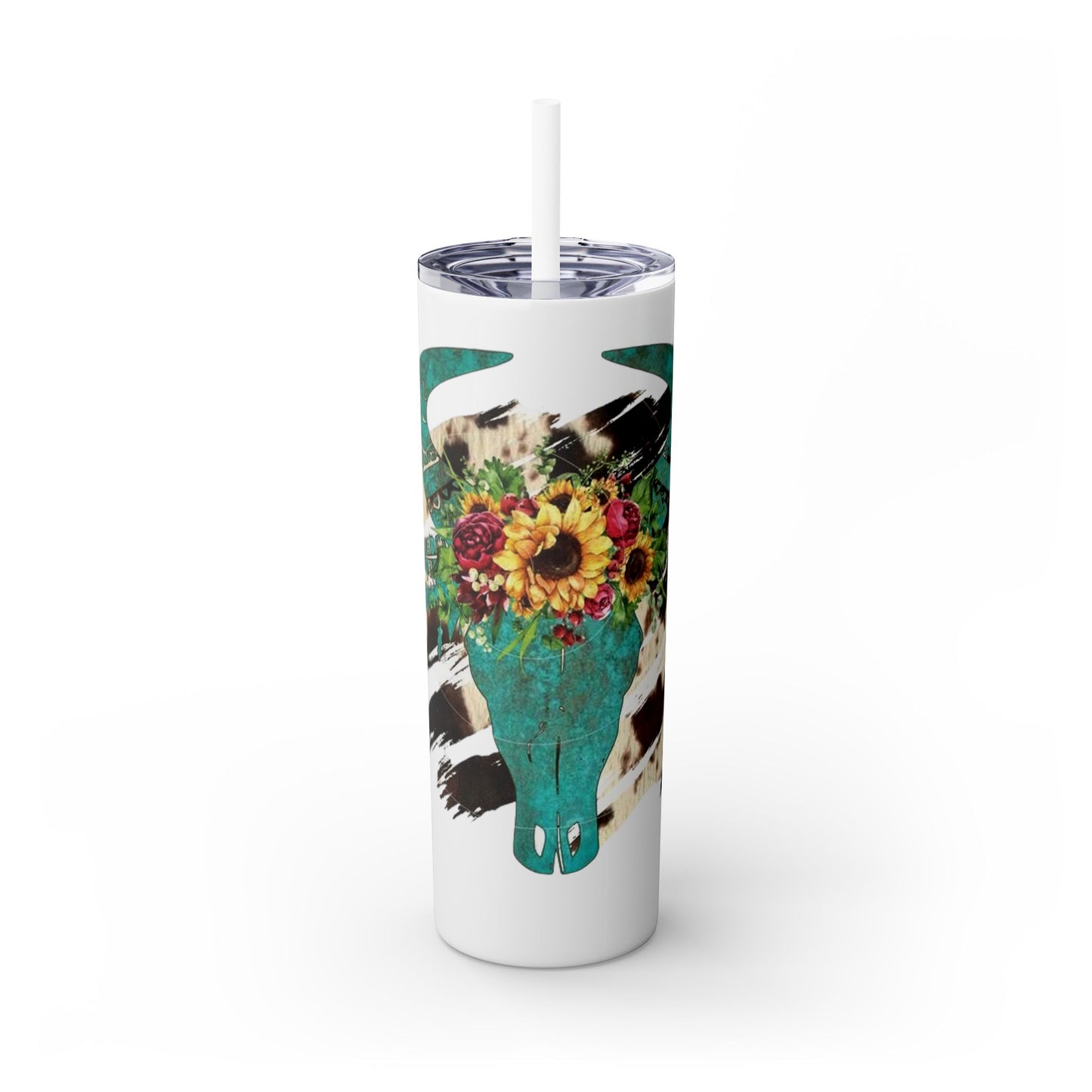 Skinny Tumbler with Straw, 20oz