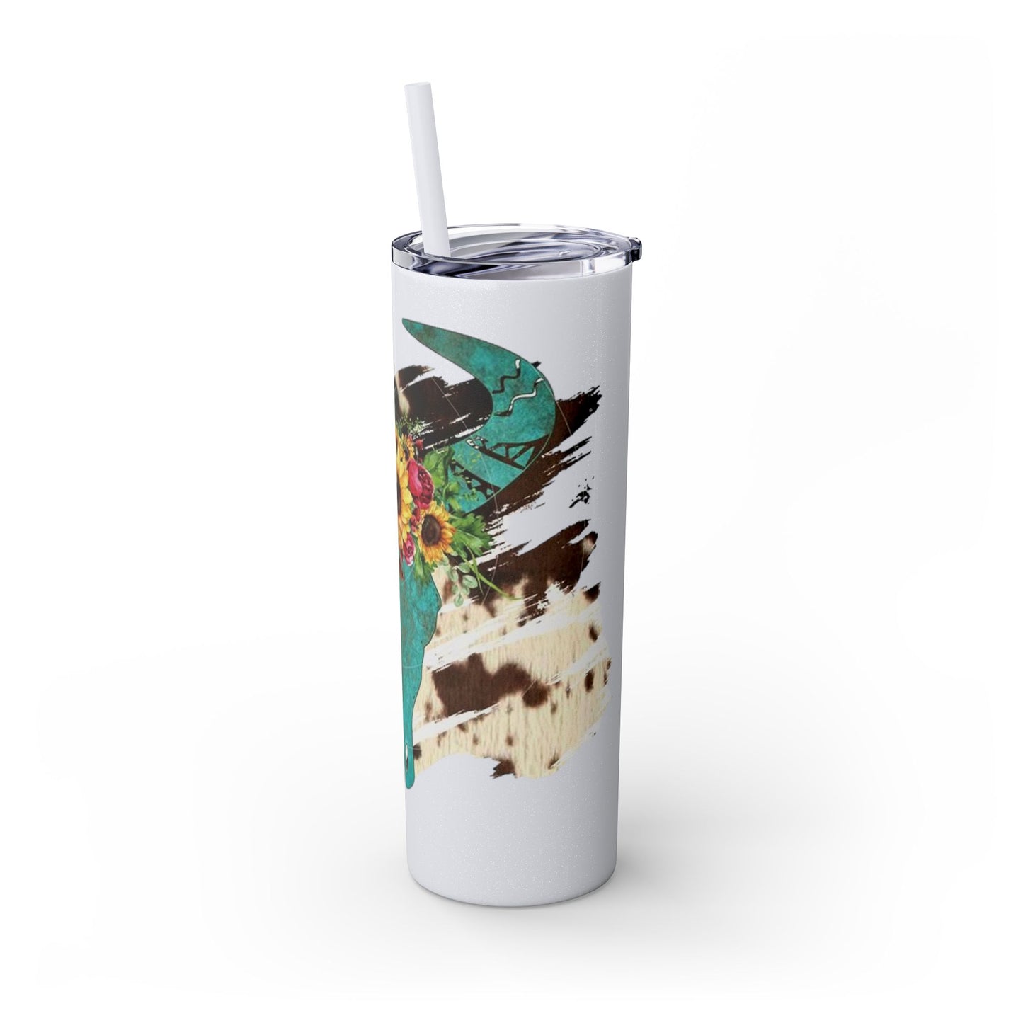 Skinny Tumbler with Straw, 20oz