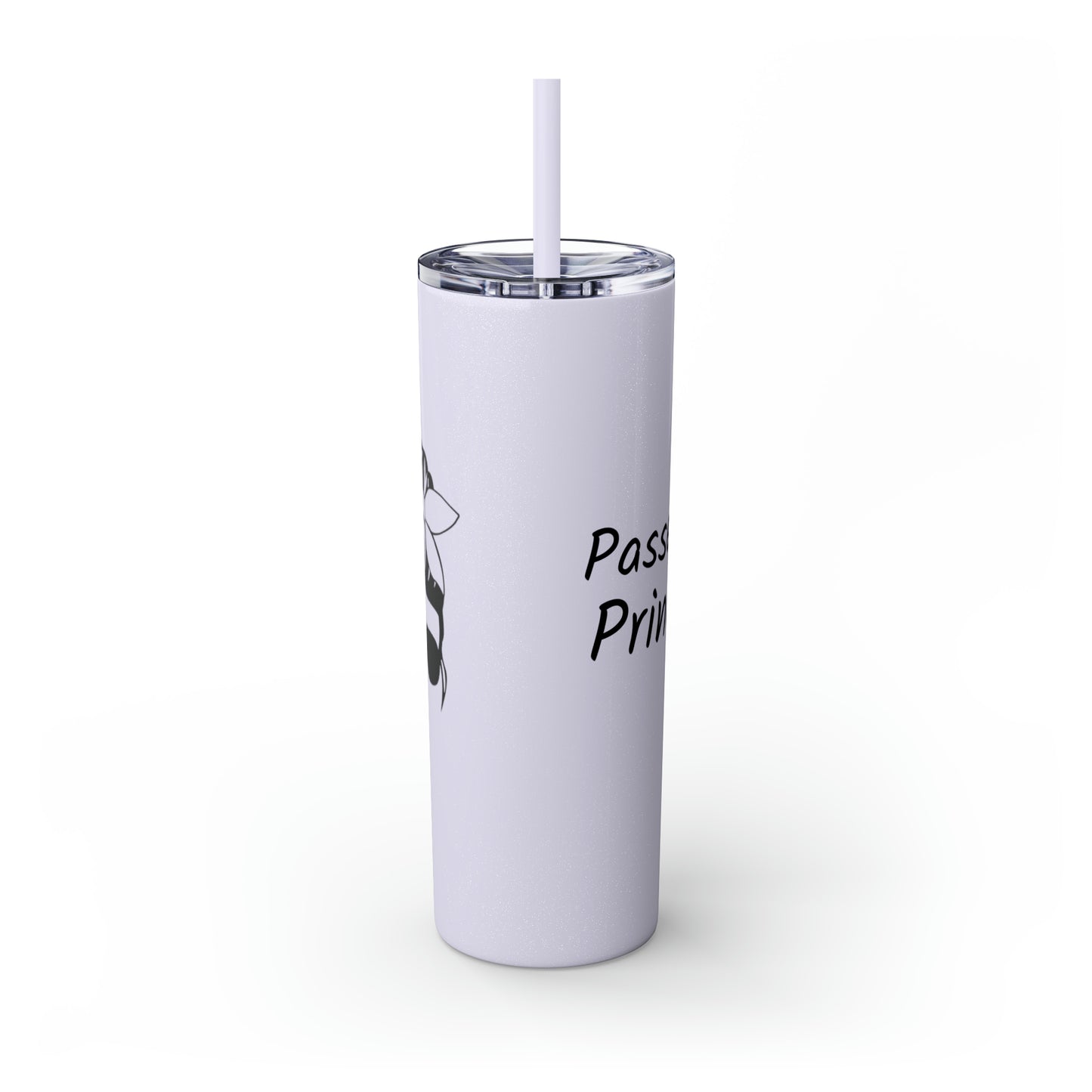 Skinny Tumbler with Straw, 20oz